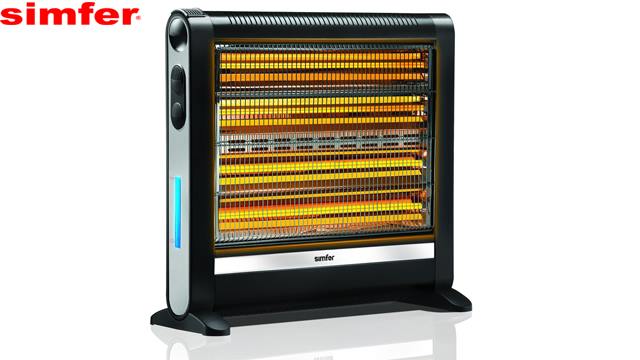 ინფრაწითელი გამათბობელი SIMFER S3150WT Black 2800 W - 1 წლიანი გარანტიით image 1