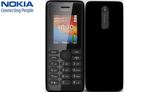 მობილური ტელეფონი Nokia 108 Dual SIM Black - 2 წლიანი გარანტიით image 0