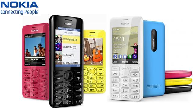 მობილური ტელეფონი Nokia 206 Dual Cyan - 1 წლიანი გარანტიით image 3
