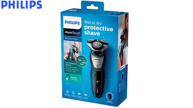 წვერსაპარსი Philips Shaver series 5000 AquaTouch electric shaver S5420/06 image 6