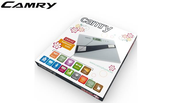 სასწორი Camry Glass CR 8132 - 1 წლიანი გარანტიით image 0