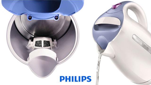 ელექტრო ჩაიდანი PHILIPS HD4676/40 - 1 წლიანი გარანტიით image 2