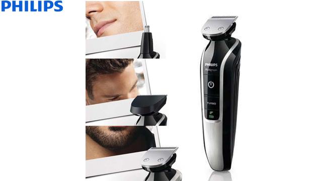 თმის საკრეჭი Philips Multigroom series 5000 8-in-1 Beard & Hair trimmer QG3371/16 image 1