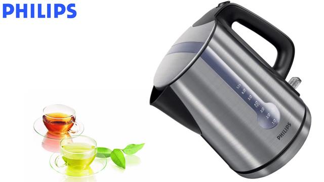 ელექტრო ჩაიდანი Philips Kettle HD4670/20 1.7L 2400W - 2 წლიანი გარანტიით image 0