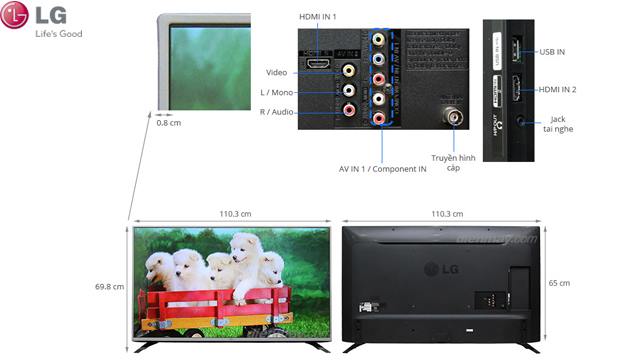 ტელევიზორი LG 49LF540T Ful HD LED Game TV 49 Inch - 1 წლიანი გარანტიით image 2