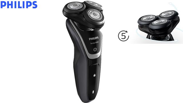 წვერსაპარსი  Philips Shaver series 5000 dry electric shaver S5110/06 MultiPrecision Blade System image 0