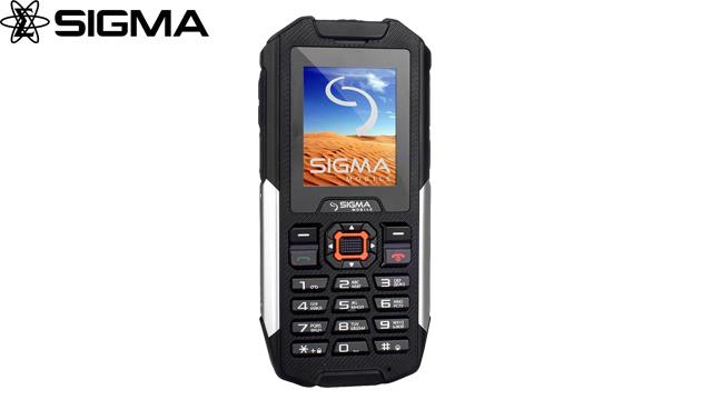 მობილური ტელეფონი Sigma mobile X-treme IT68 Black - 1 წლიანი გარანტიით image 0
