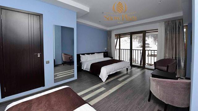 10 ლარად, 35%-იანი ფასდაკლების Swooper Code-ი სასურველი ნომრის დაქირავებაზე კვებით ბაკურიანის სასტუმროში «Snow Plaza» image 3