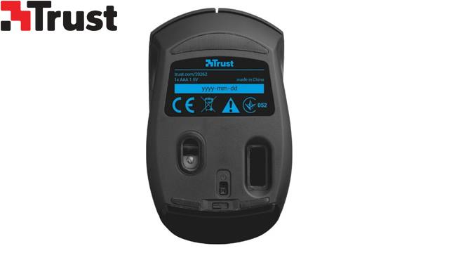 მაუსი TRUST 20262 Ovy Wireless Micro Mouse Blue image 1