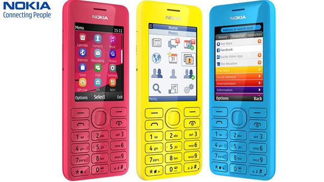 მობილური ტელეფონი Nokia 206 Dual SIM Yellow -  1 წლიანი გარანტიით image 3