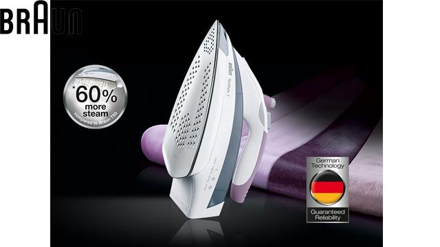 უთო BRAUN TexStyle 7 TS 755 Steam Iron - 1 წლიანი გარანტიით image 3