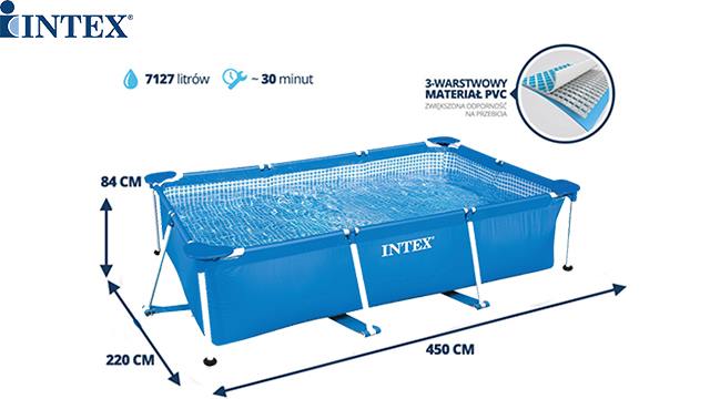 აუზი INTEX 28273 Swimming Pool Family Frame image 1