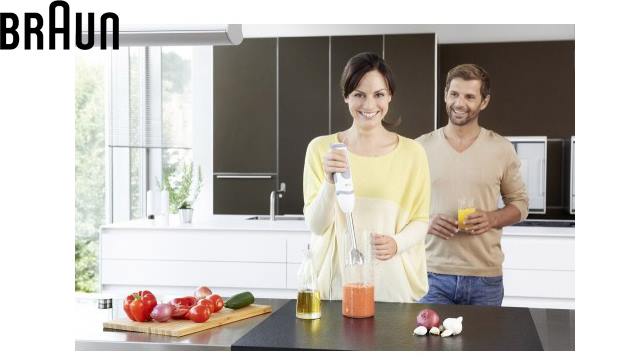 ხელის ბლენდერი BRAUN Staafmixer MQ5000WH Soup - 1 წლიანი გარანტიით image 1