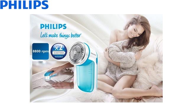 ქსოვილის ტრიმერი Philips GC026/00 Fabric Shaver GC026 Removes fabric pills - 1 წლიანი გარანტიით image 2