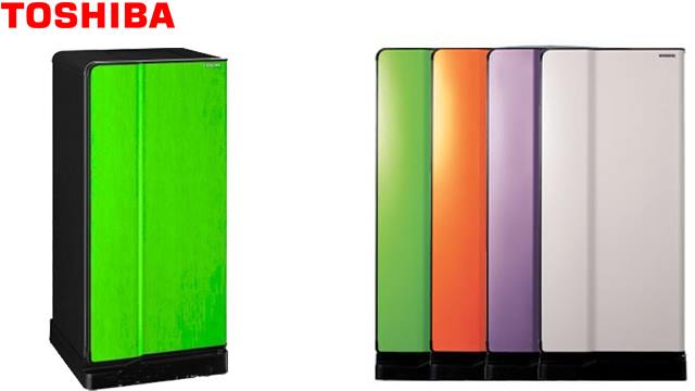 მაცივარი Toshiba GR-E143C (GNW) Refrigerators Green - 2 წლიანი გარანტიით image 1