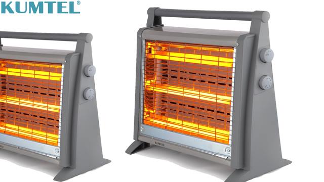 ინფრაწითელი გამათბობელი KUMTEL LX 2831 QM QUADRO EL. HEATER  - 1 წლიანი გარანტიით image 0