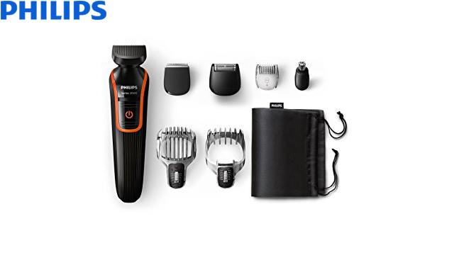 ტრიმერი Philips Multigroom series 3000 Beard & Hair trimmer QG3340/16 - 1 წლიანი გარანტიით image 0