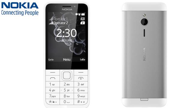 მობილური ტელეფონი Nokia 230 Dual Sim Silver  - 1 წლიანი გარანტიით image 0