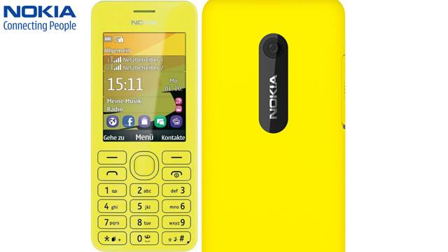 მობილური ტელეფონი Nokia 206 Dual SIM Yellow -  1 წლიანი გარანტიით image 2