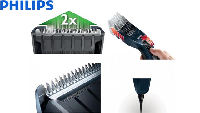 წვერსაპარსი Philips  HC3400/15 Hairclipper series 3000 hair clipper image 2