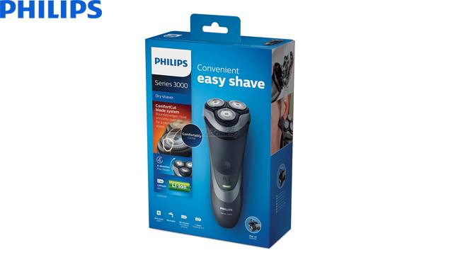 წვერსაპარსი Philips S3510/06 Shaver series 3000 dry electric shaver - 1 წლიანი გარანტიით image 2