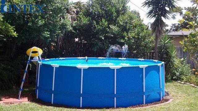 აუზი Intex 56946 Metal Frame Pool 457x122 cm with Filter Pump  image 1