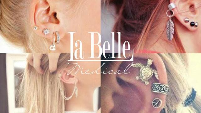 2 ლარად, 50%-იანი ფასდაკლების Swooper Code-ი ყურის გახვრეტაზე + საჩუქრად საყურე La Belle Medical-ში image 0