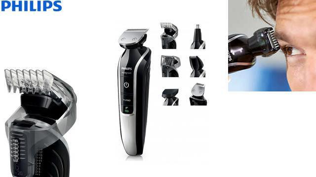 თმის საკრეჭი Philips Multigroom series 5000 8-in-1 Beard & Hair trimmer QG3371/16 image 0