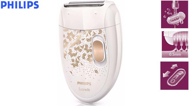 ეპილატორი Philips Satinelle Epilator HP6423/01 Legs & body with shaving head - 2 წლიანი გარანტიით image 0