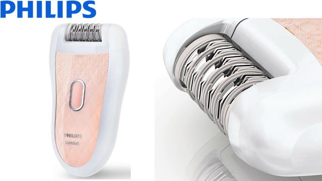ეპილატორი Philips HP6519/01 SatinSoft Epilator SkinCare system image 3