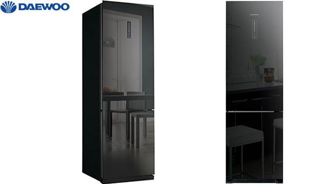 მაცივარი Daewoo Refrigerator RN-T405NPB Black - 3 წლიანი გარანტიით image 1