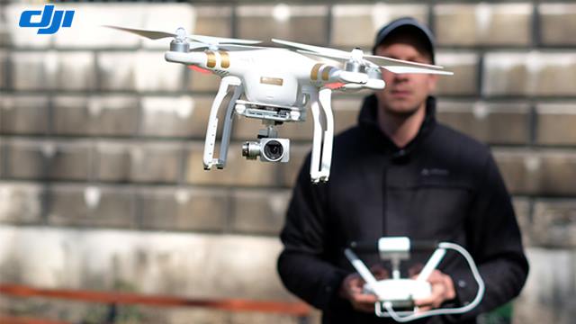 დრონი DJI PHANTOM 3 4K - 1 წლიანი გარანტიით image 0