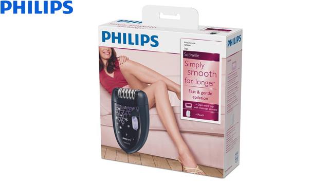 ეპილატორი PHILIPS Satinelle Essential Compact epilator HP6422 - 1 წლიანი გარანტიით image 2