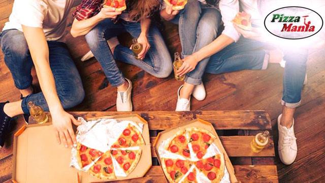 4 ლარად, 35%-იანი ფასდაკლების Swooper Code-ი, პიცისა და სენდვიჩის მენიუ 4 პერსონაზე Pizza Mania-სგან image 1