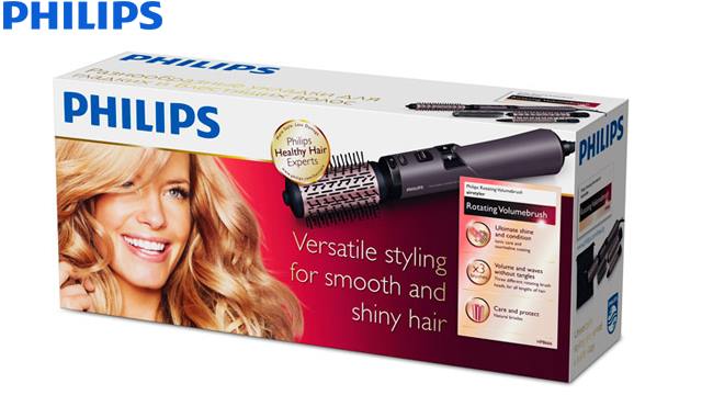 ფენი-ჯაგრისი Philips Airstyler HP8666/00 Rotating Volumebrush Ionic image 5