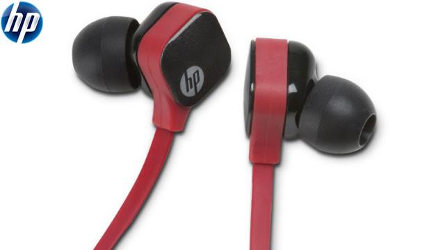 ყურსასმენი  HP H2310 Red/Black In-ear Headset (J8H45AA) image 0