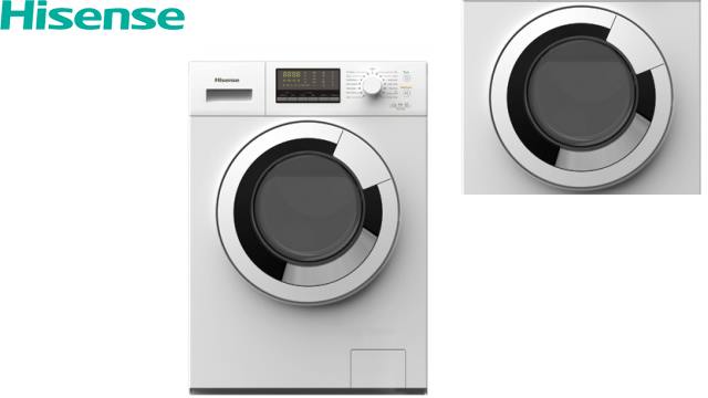 სარეცხი მანქანა Hisense WFUA7012S Washing Machine 7 kg - 2 წლიანი გარანტიით image 0