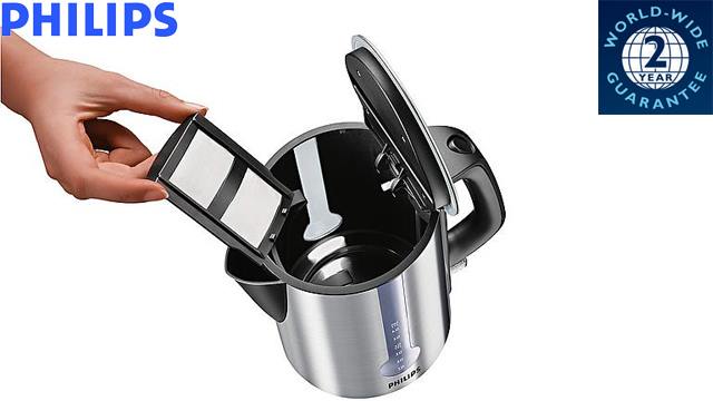 ელექტრო ჩაიდანი Philips Kettle HD4670/20 1.7L 2400W - 2 წლიანი გარანტიით image 1