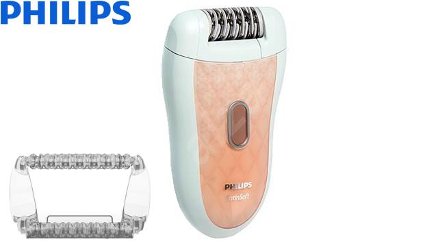 ეპილატორი Philips HP6519/01 SatinSoft Epilator SkinCare system image 1