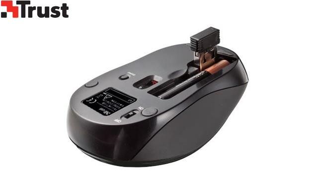 მაუსი TRUST 17639 Vivy Wireless Mini Mouse Black image 3